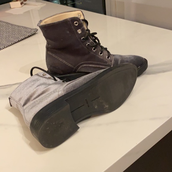 SOLD. Velvet Dolce Vita Lace Up - Picture 5 of 8